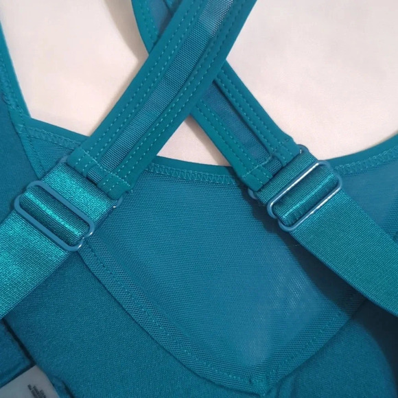 Gymshark Endurance High Support Sports Bra, Color Teal Size S - Picture 8 of 16